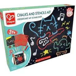Hot^Hape Chalk & Stencil Art Kit - Little Painter Art | Exploring the Endless Possibilities of Art