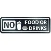 Shop All^Headline Adhesive Sign - No Food or Drinks - Little Painter Art | Exploring the Endless Possibilities of Art