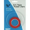 Hot^Headline Graphic Art Tape 1/8" Red Crepe - Little Painter Art | Exploring the Endless Possibilities of Art