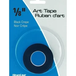 Shop All^Headline Graphic Art Tape 1/8" Black Crepe - Little Painter Art | Exploring the Endless Possibilities of Art