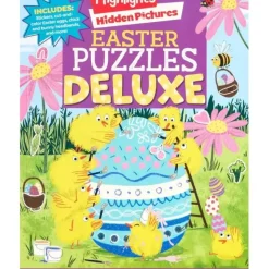 Hot^Highlights Easter Puzzles Deluxe Activity Book - Little Painter Art | Exploring the Endless Possibilities of Art