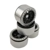 Shop All^Hobby Details 2.2" Aluminum Wheels - KM82 (4) (Black) - Little Painter Art | Exploring the Endless Possibilities of Art