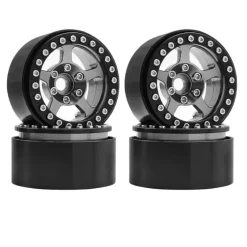 Shop All^Hobby Details 1.9" Aluminum Wheels - 5 Stars (4)(Black Ti) - Little Painter Art | Exploring the Endless Possibilities of Art