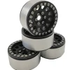 Shop All^Hobby Details 1.9" Aluminum Wheels - M105 Black(4)(Black Ring) - Little Painter Art | Exploring the Endless Possibilities of Art
