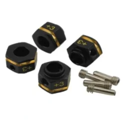 Shop All^Hobby Details Brass Wheel Hex Adaptor Extensions +3 25g-Black(4) - Little Painter Art | Exploring the Endless Possibilities of Art