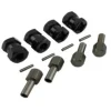 Shop All^Hobby Details Wheel Hex Adaptor Extensions 12x15mm - Black (4) - Little Painter Art | Exploring the Endless Possibilities of Art