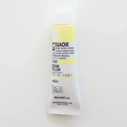 Shop All^Holbein Acryla Gouache D037 A 'Cream Yellow' - Little Painter Art | Exploring the Endless Possibilities of Art