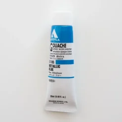 Shop All^Holbein Acryla Gouache D185 C 'Metallic Blue' - Little Painter Art | Exploring the Endless Possibilities of Art