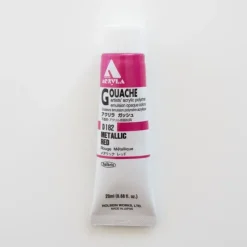 Shop All^Holbein Acryla Gouache D182 C 'Metallic Red' - Little Painter Art | Exploring the Endless Possibilities of Art