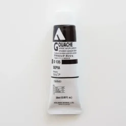 Shop All^Holbein Acryla Gouache D135 A 'Sepia' - Little Painter Art | Exploring the Endless Possibilities of Art