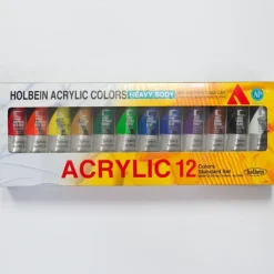 Shop All^Holbein Acrylic Heavy body Standard 12 Color Set 60ml - Little Painter Art | Exploring the Endless Possibilities of Art
