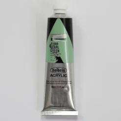 Canvas^Holbein Acrylic Heavy body AU569 Pearl Green D 60ml - Little Painter Art | Exploring the Endless Possibilities of Art