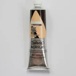 Canvas^Holbein Acrylic Heavy body AU567 Pearl Red D 60ml - Little Painter Art | Exploring the Endless Possibilities of Art