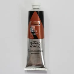 Canvas^Holbein Acrylic Heavy body AU564 Pearl Copper D 60ml - Little Painter Art | Exploring the Endless Possibilities of Art