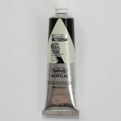 Canvas^Holbein Acrylic Heavy body AU561 Pearl White D 60ml - Little Painter Art | Exploring the Endless Possibilities of Art