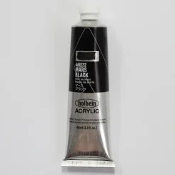 Canvas^Holbein Acrylic Heavy body AU532 Mars Black A 60ml - Little Painter Art | Exploring the Endless Possibilities of Art