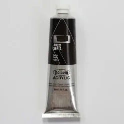 Canvas^Holbein Acrylic Heavy body AU521 Sepia B 60ml - Little Painter Art | Exploring the Endless Possibilities of Art