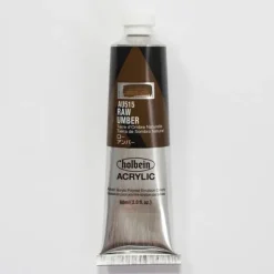 Canvas^Holbein Acrylic Heavy body AU515 Raw Umber A 60ml - Little Painter Art | Exploring the Endless Possibilities of Art