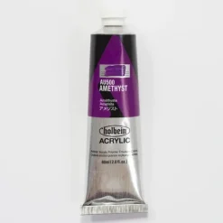 Canvas^Holbein Acrylic Heavy body AU500 Amethyst C 60ml - Little Painter Art | Exploring the Endless Possibilities of Art