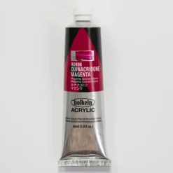Canvas^Holbein Acrylic Heavy body AU496 Quinacridone Magenta C 60ml - Little Painter Art | Exploring the Endless Possibilities of Art