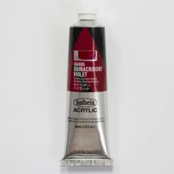 Canvas^Holbein Acrylic Heavy body AU495 Quinacridone Violet C 60ml - Little Painter Art | Exploring the Endless Possibilities of Art