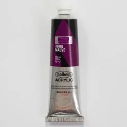 Canvas^Holbein Acrylic Heavy body AU492 Mauve C 60ml - Little Painter Art | Exploring the Endless Possibilities of Art