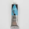 Canvas^Holbein Acrylic Heavy body AU484 Aqua Blue A 60ml - Little Painter Art | Exploring the Endless Possibilities of Art