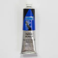 Canvas^Holbein Acrylic Heavy body AU479 Cobalt Blue E 60ml - Little Painter Art | Exploring the Endless Possibilities of Art