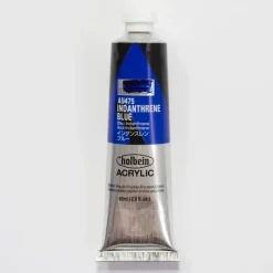 Canvas^Holbein Acrylic Heavy body AU475 Indanthrene Blue C 60ml - Little Painter Art | Exploring the Endless Possibilities of Art