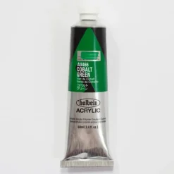 Canvas^Holbein Acrylic Heavy body AU466 Cobalt Green E 60ml - Little Painter Art | Exploring the Endless Possibilities of Art