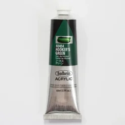 Canvas^Holbein Acrylic Heavy body AU454 Hooker's Green B 60ml - Little Painter Art | Exploring the Endless Possibilities of Art