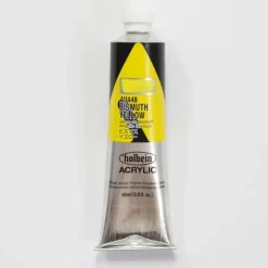 Canvas^Holbein Acrylic Heavy body AU448 Bismuth Yellow D 60ml - Little Painter Art | Exploring the Endless Possibilities of Art
