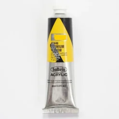 Canvas^Holbein Acrylic Heavy body AU446 Cadmium Yellow D 60ml - Little Painter Art | Exploring the Endless Possibilities of Art