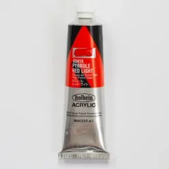 Canvas^Holbein Acrylic Heavy body AU415 Pyrrole Red Light C 60ml - Little Painter Art | Exploring the Endless Possibilities of Art