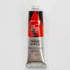 Canvas^Holbein Acrylic Heavy body AU410 Naphthol Red Light B 60ml - Little Painter Art | Exploring the Endless Possibilities of Art