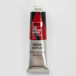 Canvas^Holbein Acrylic Heavy body AU405 Perylene Maroon C 60ml - Little Painter Art | Exploring the Endless Possibilities of Art