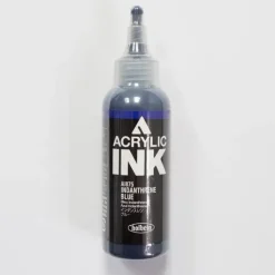 Canvas^Holbein Acrylic Ink AI875 Indanthrene Blue C 100ml - Little Painter Art | Exploring the Endless Possibilities of Art