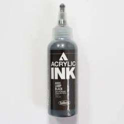 Canvas^Holbein Acrylic Ink AI933 Lamp Black A 100ml - Little Painter Art | Exploring the Endless Possibilities of Art