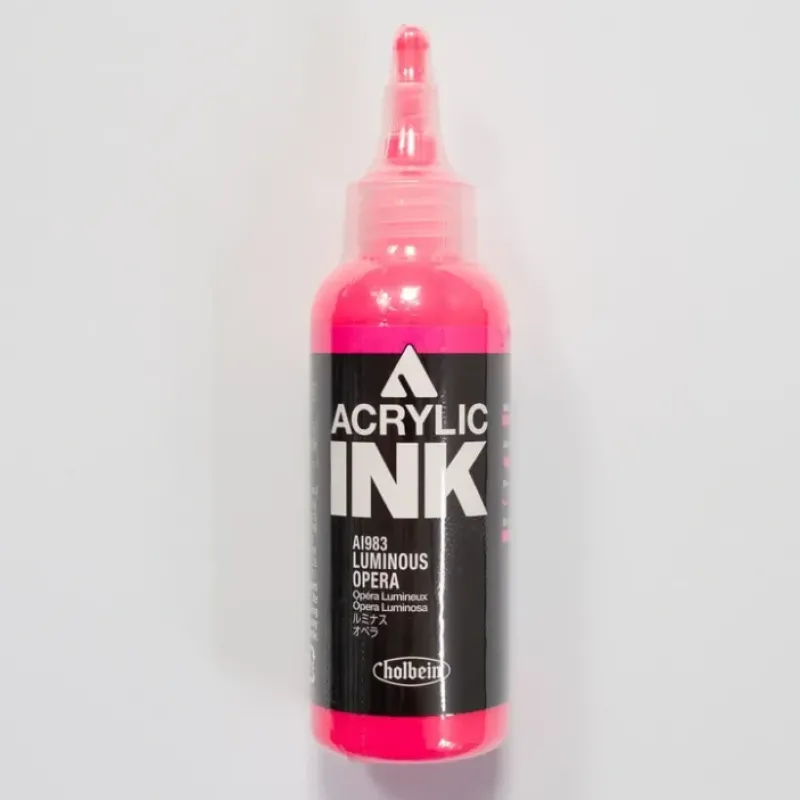 Canvas^Holbein Acrylic Ink AI983 Luminous Opera C 100ml - Little Painter Art | Exploring the Endless Possibilities of Art