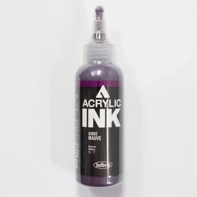 Canvas^Holbein Acrylic Ink AI892 Mauve C 100ml - Little Painter Art | Exploring the Endless Possibilities of Art