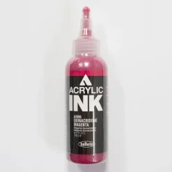 Canvas^Holbein Acrylic Ink AI896 Quina. Magenta C 100ml - Little Painter Art | Exploring the Endless Possibilities of Art