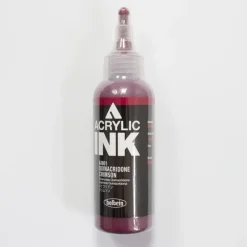 Canvas^Holbein Acrylic Ink AI801 Quina. Crimson D 100ml - Little Painter Art | Exploring the Endless Possibilities of Art