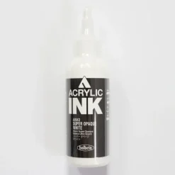 Canvas^Holbein Acrylic Ink AI943 Super Opaque White C 100ml - Little Painter Art | Exploring the Endless Possibilities of Art