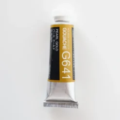 Pigment^Holbein Artists' Gouache G641 'Pearl Gold' C - Little Painter Art | Exploring the Endless Possibilities of Art