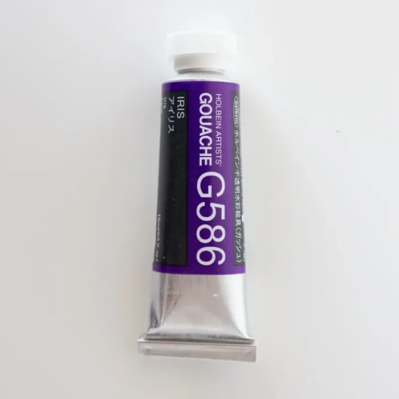 Pigment^Holbein Artists' Gouache G586 'Iris' B - Little Painter Art | Exploring the Endless Possibilities of Art