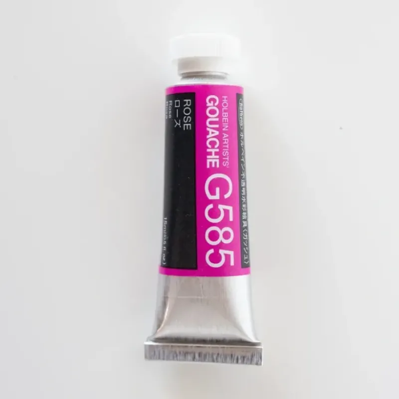 Pigment^Holbein Artists' Gouache G585 'Rose' B - Little Painter Art | Exploring the Endless Possibilities of Art