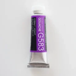 Pigment^Holbein Artists' Gouache G583 'Cobalt Violet' G - Little Painter Art | Exploring the Endless Possibilities of Art