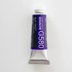 Pigment^Holbein Artists' Gouache G580 'Blue Violet' B - Little Painter Art | Exploring the Endless Possibilities of Art