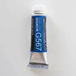 Pigment^Holbein Artists' Gouache G567 'Peacock Blue' A - Little Painter Art | Exploring the Endless Possibilities of Art