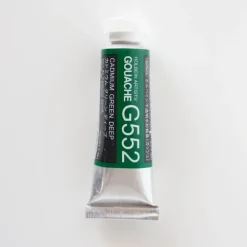 Pigment^Holbein Artists' Gouache G552 'Cadmium Green Deep' D - Little Painter Art | Exploring the Endless Possibilities of Art